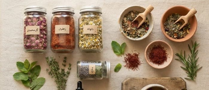 گیاهان دارویی و دمنوش‌های ارگانیک